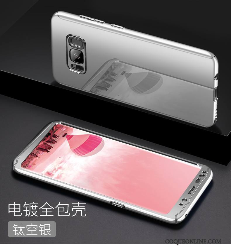 Samsung Galaxy S8+ Personnalité Étoile Incassable Coque De Téléphone Créatif Tout Compris Argent