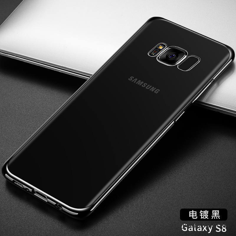 Samsung Galaxy S8 Protection Étui Coque De Téléphone Tendance Noir Étoile Difficile
