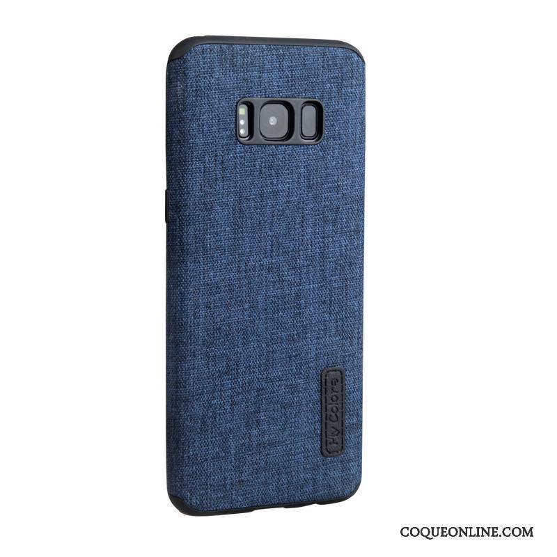 Samsung Galaxy S8 Tissu Étoile Coque De Téléphone Business Fluide Doux Incassable Étui