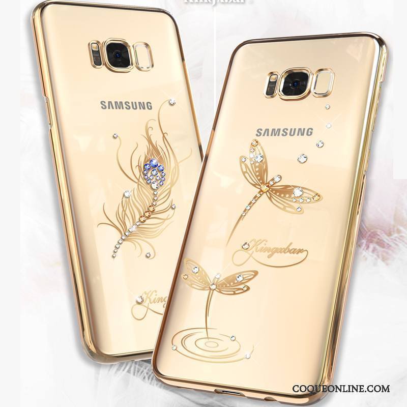 Samsung Galaxy S8+ Tout Compris Incassable Luxe Transparent Coque De Téléphone Marque De Tendance Étoile
