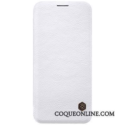 Samsung Galaxy S8+ Étoile Coque Blanc Étui Étui En Cuir Protection Housse