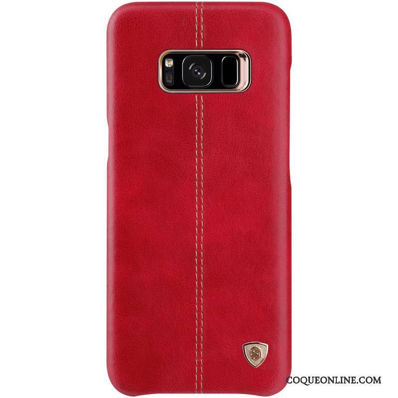 Samsung Galaxy S8+ Étoile Coque Rouge Or Protection De Téléphone Résistant À L'usure