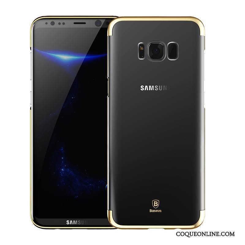 Samsung Galaxy S8 Étoile Or Transparent Incassable Protection Coque De Téléphone