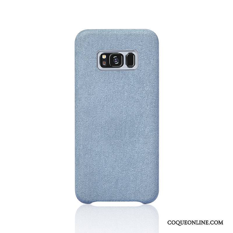 Samsung Galaxy S8+ Étui Bleu Clair Protection Europe Coque De Téléphone Étui En Cuir Étoile