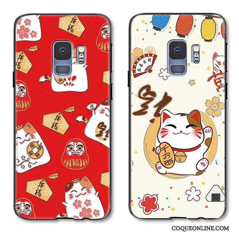 Samsung Galaxy S9+ Coque Charmant Dessin Animé Étui De Fête Nouveau Protection Étoile