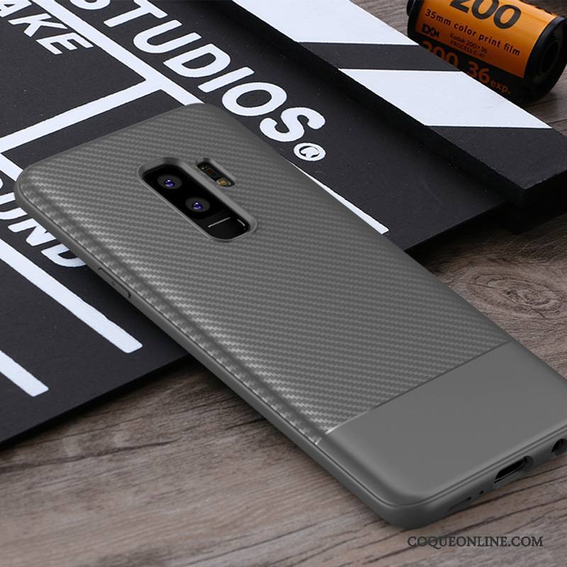 Samsung Galaxy S9+ Coque De Téléphone Business Protection Incassable Tendance Étoile Gris