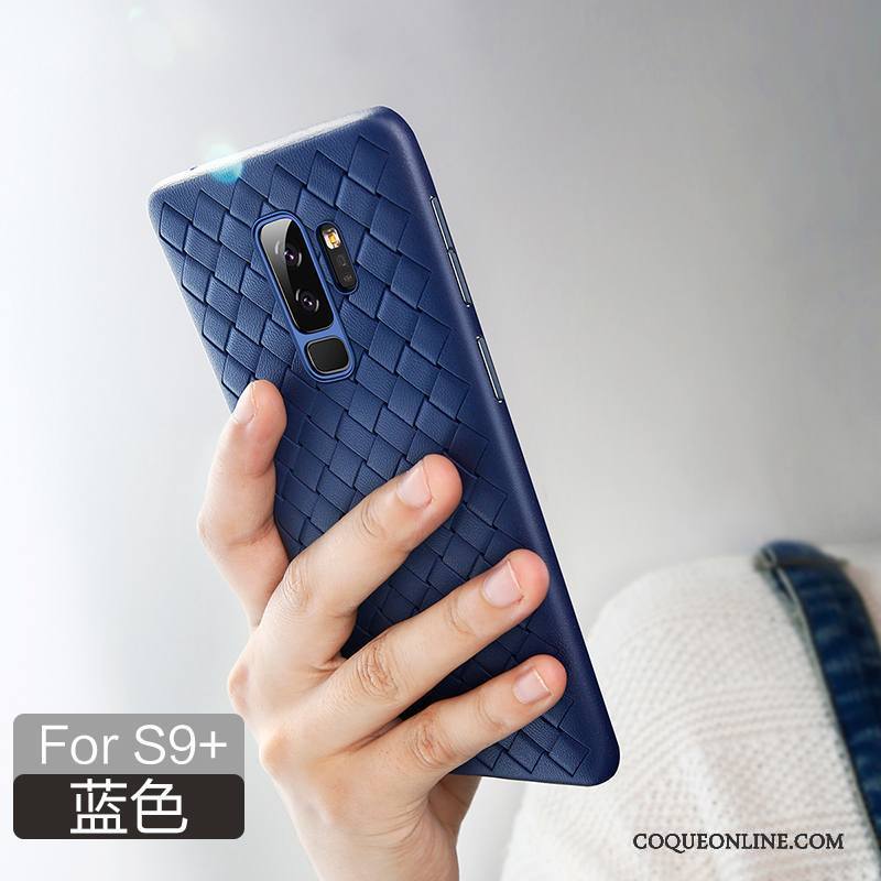 Samsung Galaxy S9+ Coque De Téléphone Incassable Modèle Fleurie Étui Protection Tout Compris Cuir