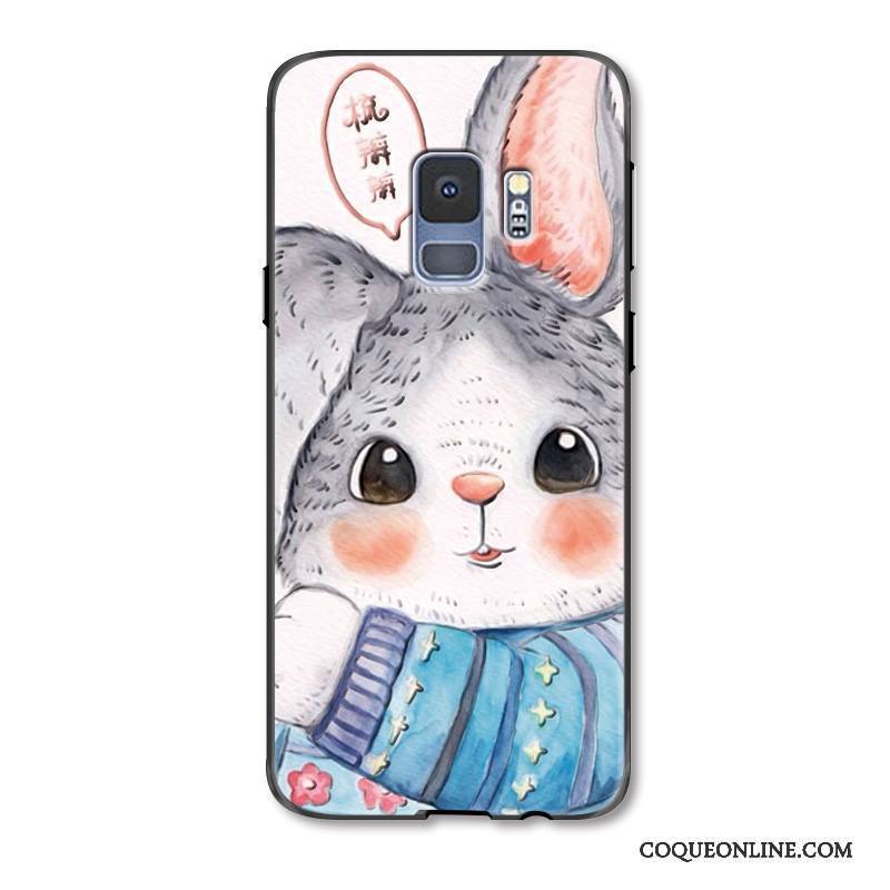 Samsung Galaxy S9 Dessin Animé Incassable Protection Lapin Charmant Coque De Téléphone Étui