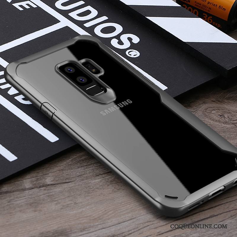 Samsung Galaxy S9+ Protection Gris Coque De Téléphone Nouveau Ballon Tout Compris Étoile