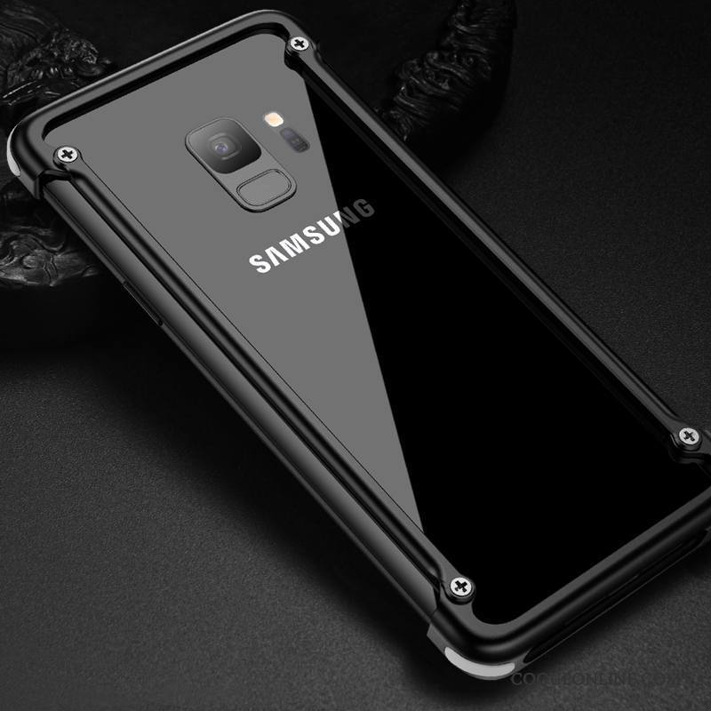 Samsung Galaxy S9 Protection Incassable Coque De Téléphone Créatif Personnalité Étoile Noir