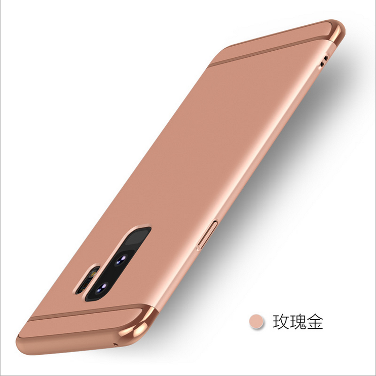 Samsung Galaxy S9+ Rose Tout Compris Incassable Coque De Téléphone Protection Étoile Délavé En Daim