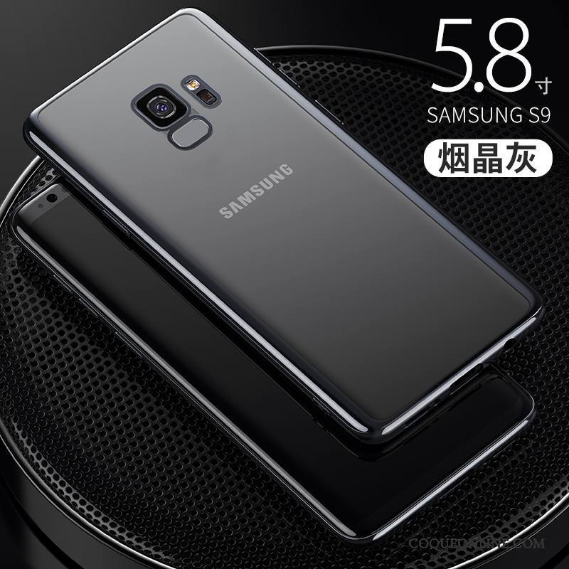 Samsung Galaxy S9 Transparent Étui Étoile Coque De Téléphone Fluide Doux Gris Tendance