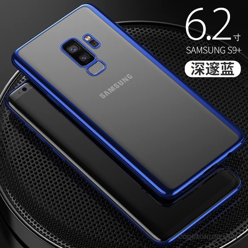 Samsung Galaxy S9+ Étoile Bleu Protection Étui Tout Compris Coque De Téléphone Très Mince