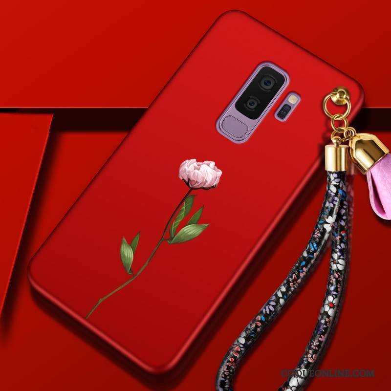 Samsung Galaxy S9+ Étoile Incassable Silicone Fluide Doux Coque Tendance Protection