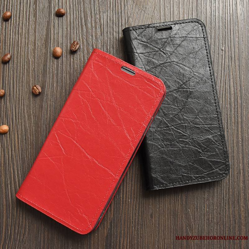 Sony Xperia 1 Coque De Téléphone Carte Tout Compris Rouge Protection Étui Simple