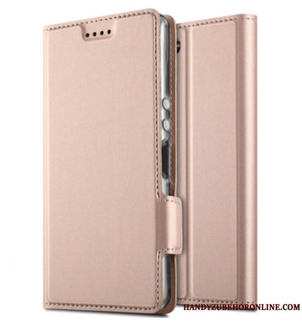 Sony Xperia 1 Coque De Téléphone Magnétisme Housse Carte Étui En Cuir Tout Compris Protection