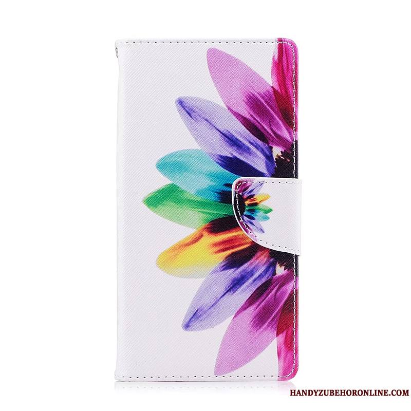 Sony Xperia 10 Plus Étui Protection Coque De Téléphone Peinture Étui En Cuir Housse Multicolore