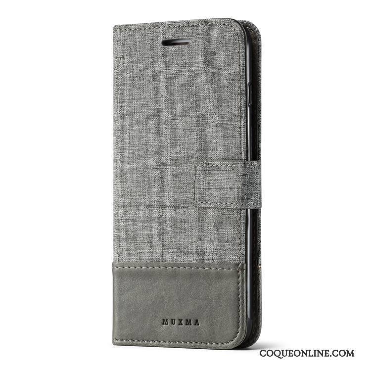 Sony Xperia L1 Épissure Denim Coque De Téléphone Carte Étui En Cuir Modèle Fleurie Support