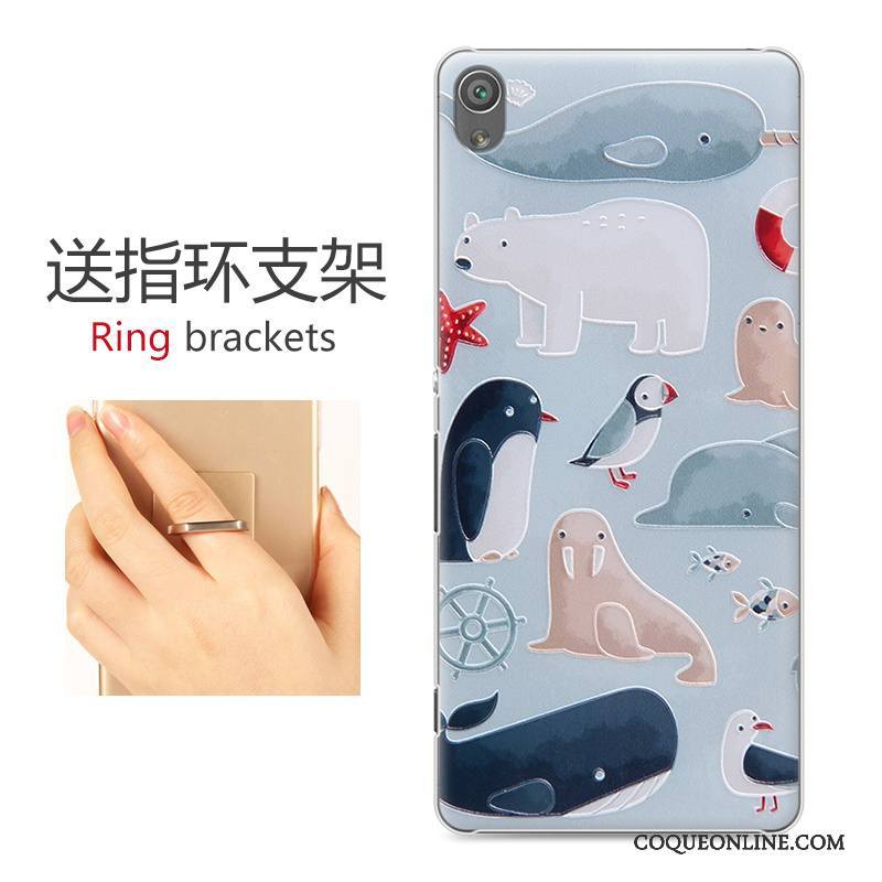 Sony Xperia Xa Protection Coque De Téléphone Gaufrage Difficile Étui Nouveau Dessin Animé