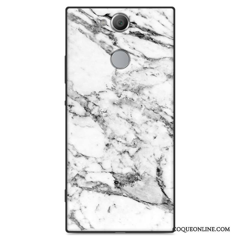 Sony Xperia Xa2 Ultra Coque Simple Créatif Bois Étui Blanc Protection Personnalité