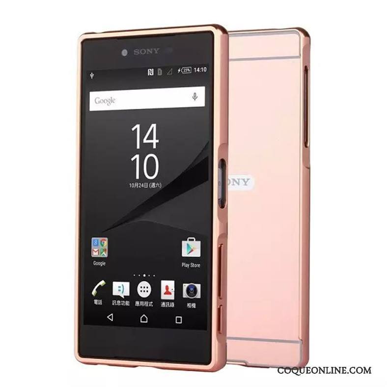 Sony Xperia Xz Premium Or Rose Tout Compris Border Incassable Couvercle Arrière Coque De Téléphone Étui