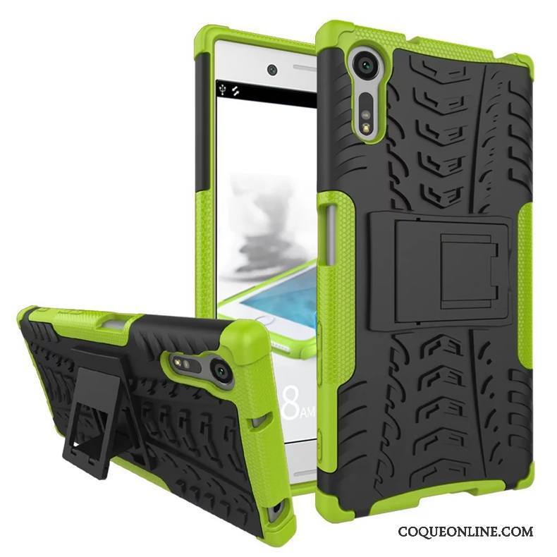 Sony Xperia Xz Protection Coque De Téléphone Personnalité Étui Tendance Incassable Vert