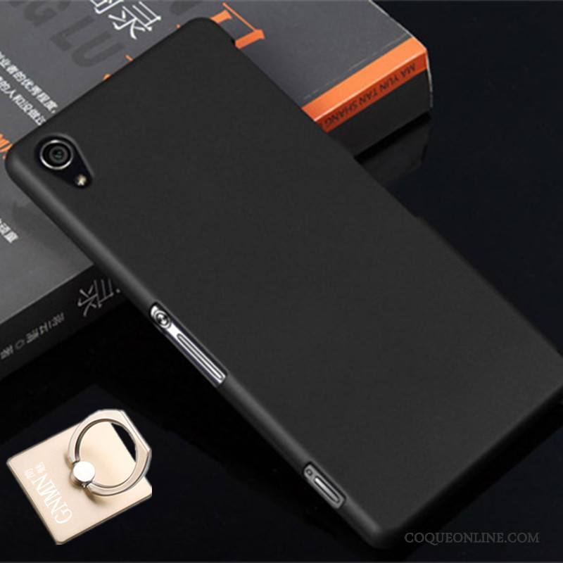 Sony Xperia Z2 Étui Incassable Protection Difficile Noir Coque De Téléphone Délavé En Daim