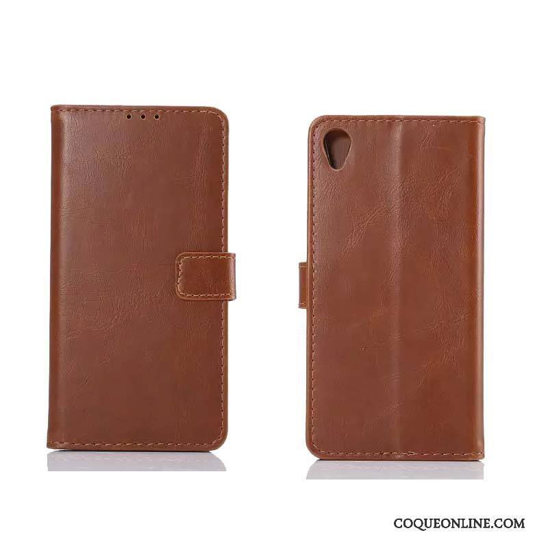 Sony Xperia Z5 Coque Étui Étui En Cuir De Téléphone Protection Téléphone Portable