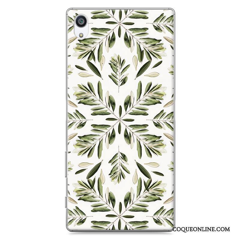 Sony Xperia Z5 Protection Peinture Étui Vert Dessin Animé Difficile Coque De Téléphone