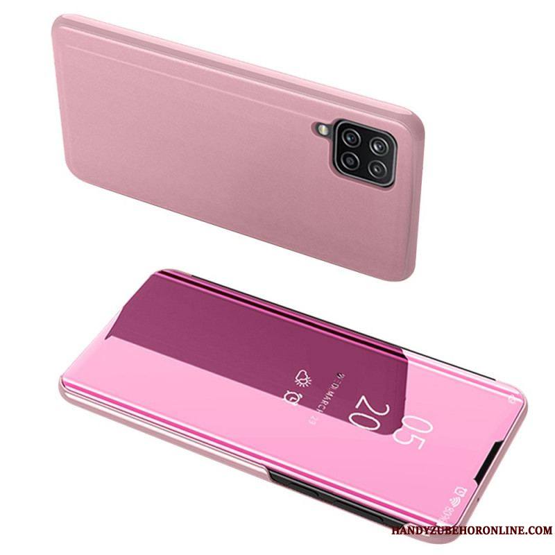 View Cover Samsung Galaxy M32 Miroir et Simili Cuir