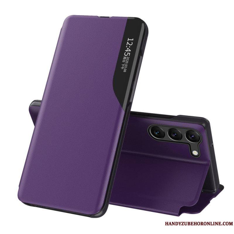 View Cover Samsung Galaxy S23 5G Simili Cuir