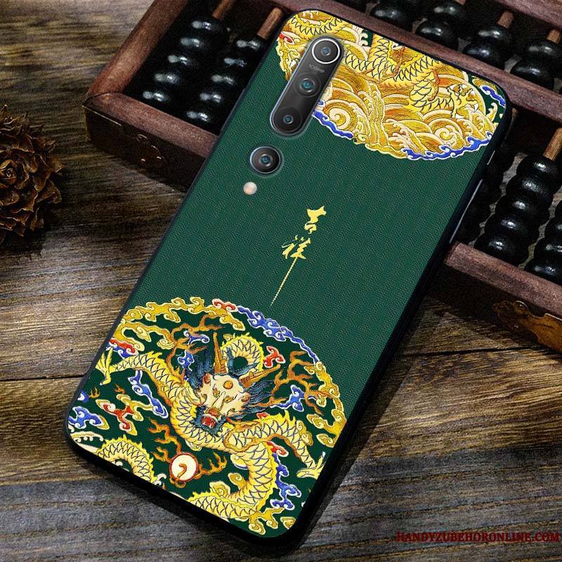 Xiaomi Mi 10 Coque Créatif Amoureux Petit Incassable De Téléphone Fluide Doux