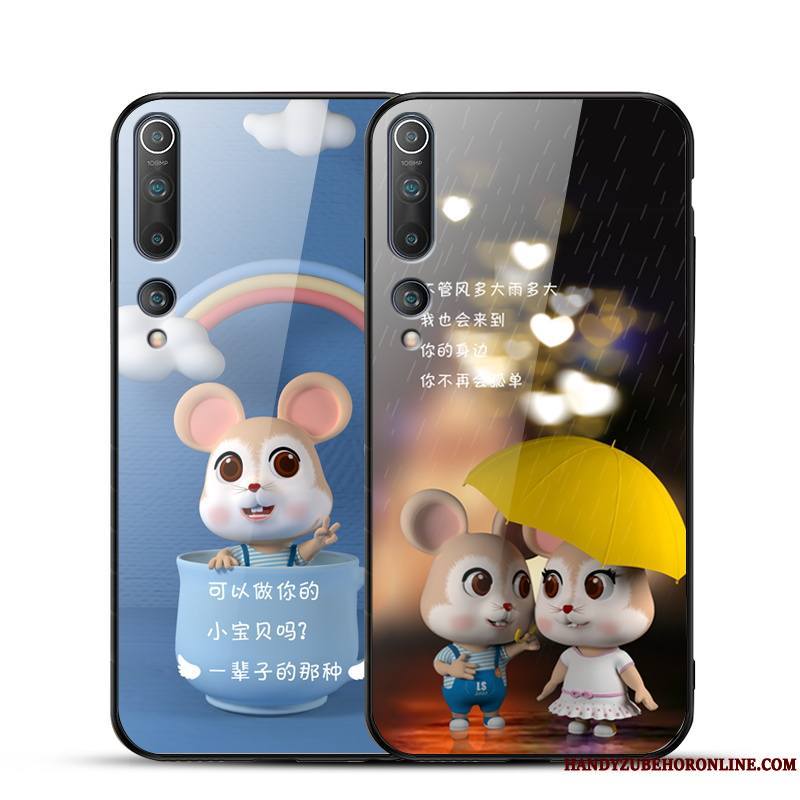 Xiaomi Mi 10 Coque Créatif Incassable Étui Charmant Dessin Animé Fluide Doux Personnalité