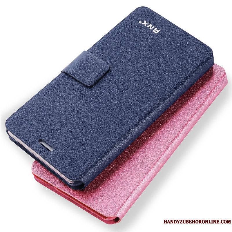 Xiaomi Mi 10 Coque De Téléphone Étui En Cuir Tout Compris Bleu Protection Clamshell Petit