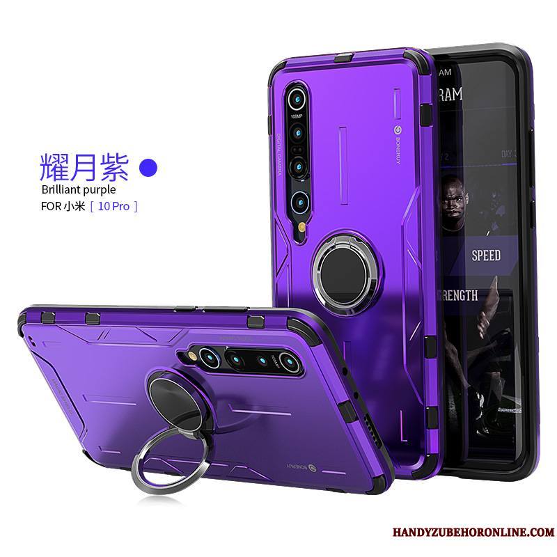 Xiaomi Mi 10 Pro Coque Violet Très Mince Étui Protection Petit Tout Compris Incassable