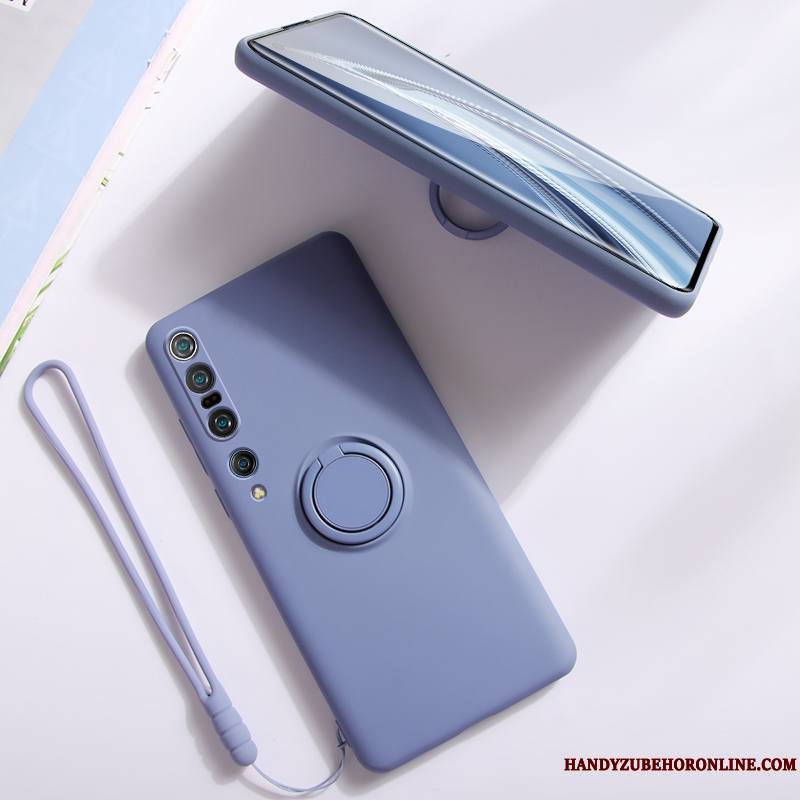 Xiaomi Mi 10 Pro Ornements Suspendus Protection Fluide Doux Support Coque De Téléphone Incassable Tout Compris