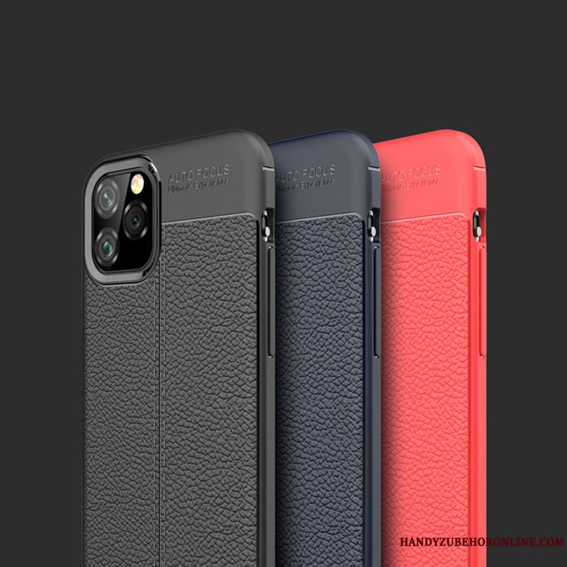 iPhone 11 Pro Coque Business Luxe Silicone Nouveau Marque De Tendance Personnalité Net Rouge