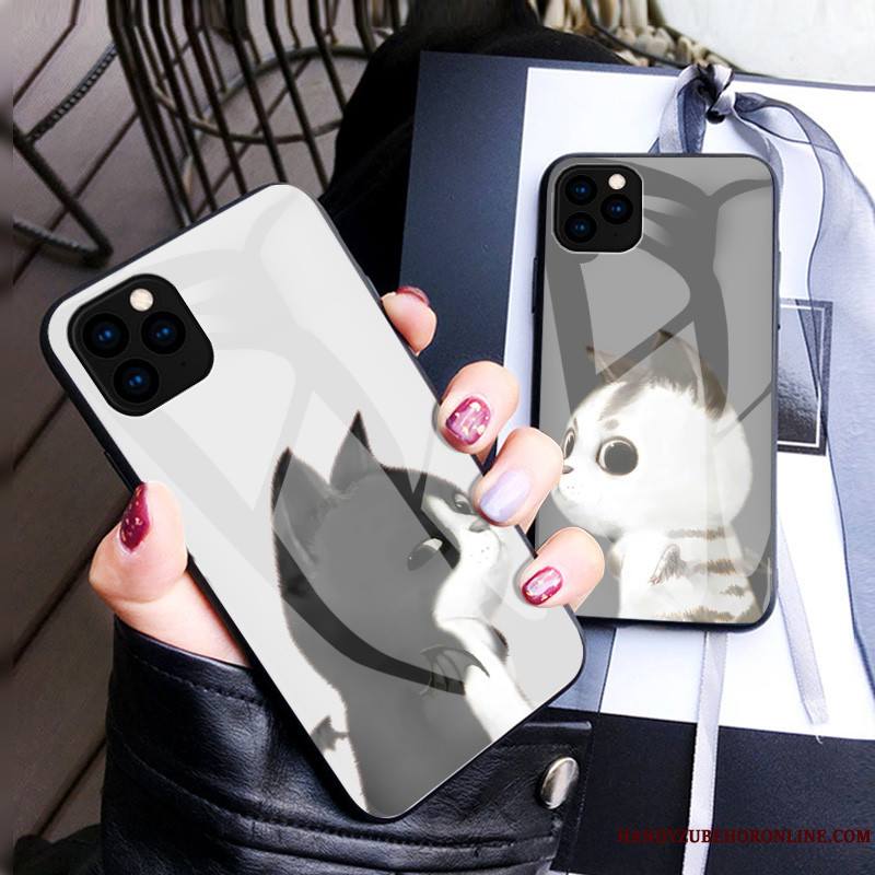 iPhone 11 Pro Coque De Téléphone Tout Compris Ornements Suspendus Mode Incassable Marque De Tendance Étui