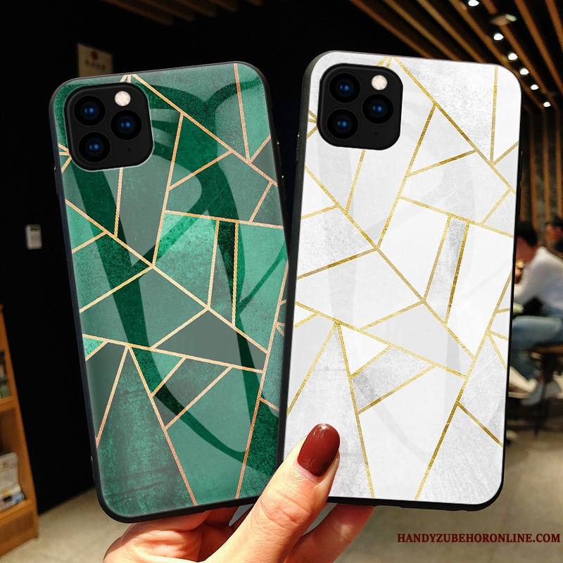 iPhone 11 Pro Coque Incassable Amoureux Mode Verre Tout Compris Simple Protection