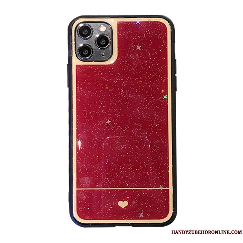 iPhone 11 Pro Max Coque Tout Compris Étui Incassable Rose Vert Rouge Luxe