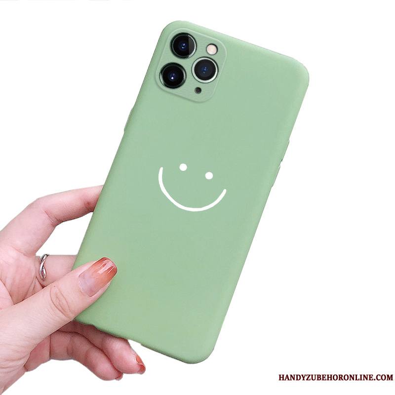 iPhone 11 Pro Max Étui Protection Nouveau Incassable Coque De Téléphone Vert Silicone