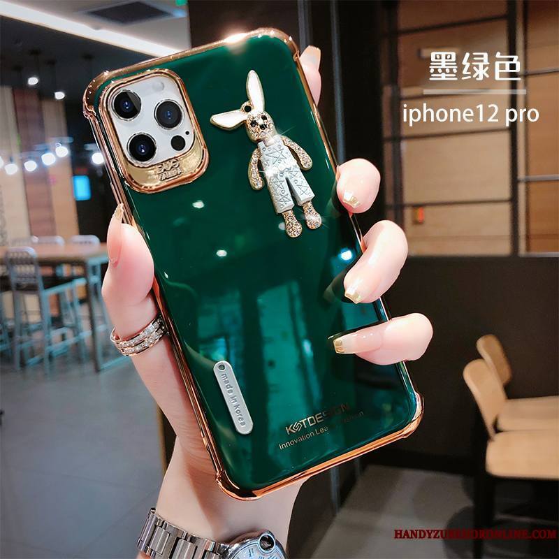 iPhone 12 Pro Incassable Dessin Animé Charmant Nouveau Créatif Marque De Tendance Coque