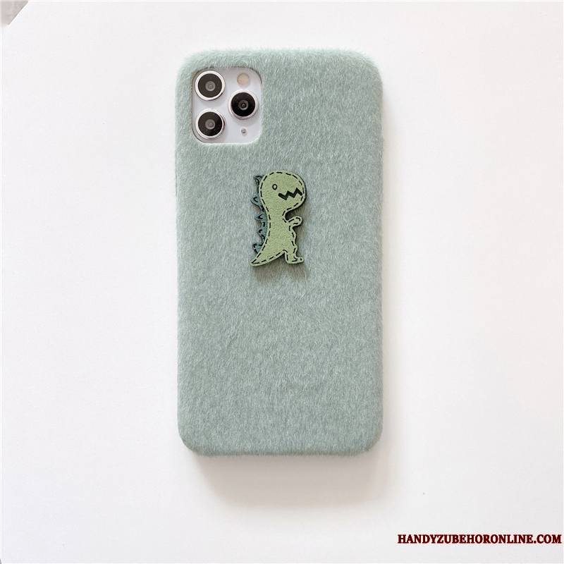 iPhone 12 Pro Max Vert Coque De Téléphone Dragon Petit Clair