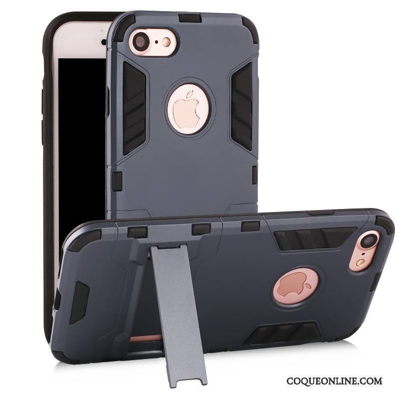 iPhone 5/5s Coque De Téléphone Gris Étui Tout Compris Protection Support Incassable