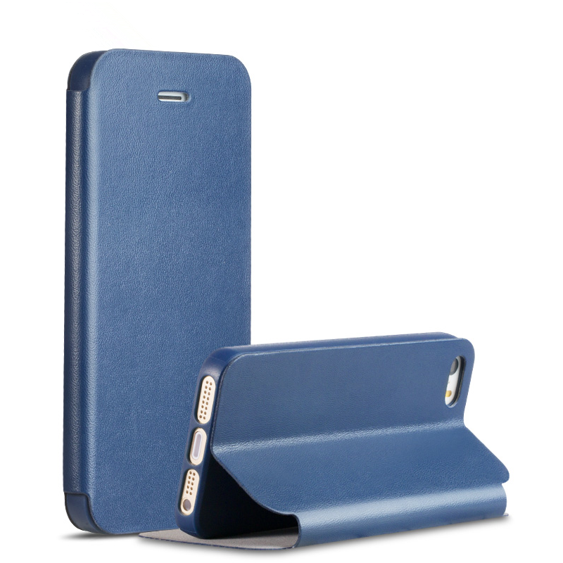 iPhone 5/5s Coque De Téléphone Tout Compris Bleu Étui Incassable Protection Clamshell