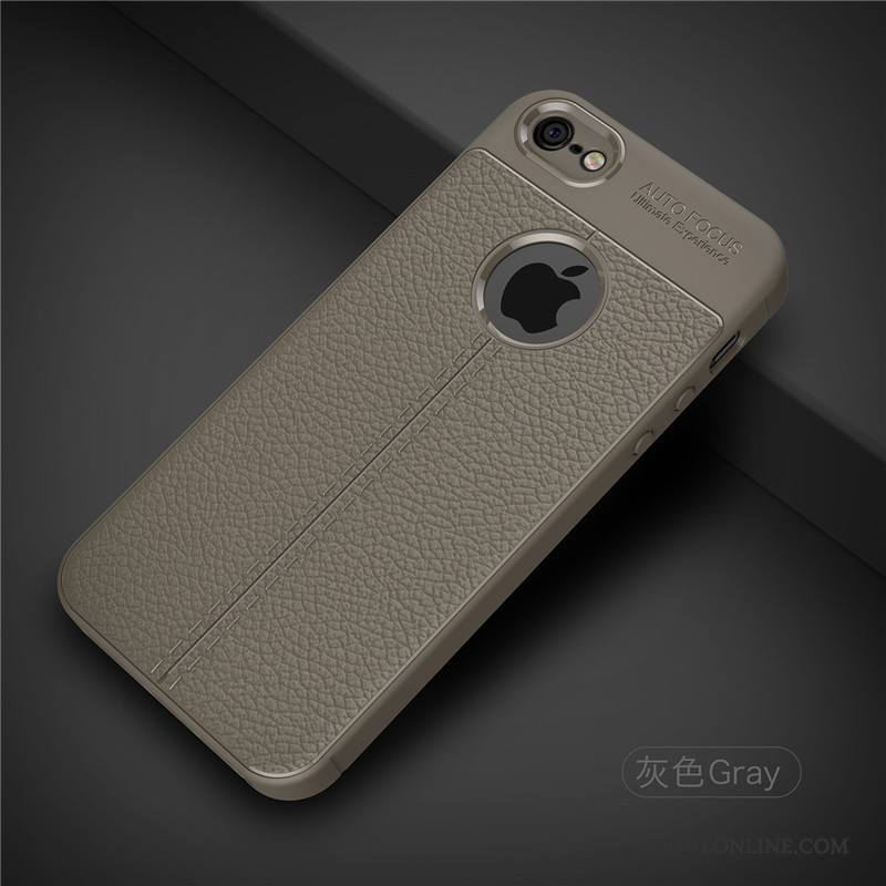 iPhone 5/5s Tout Compris Tendance Délavé En Daim Gris Coque Protection De Téléphone