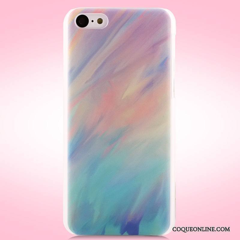 iPhone 5c Étui Difficile Peinture Multicolore Coque De Téléphone Protection