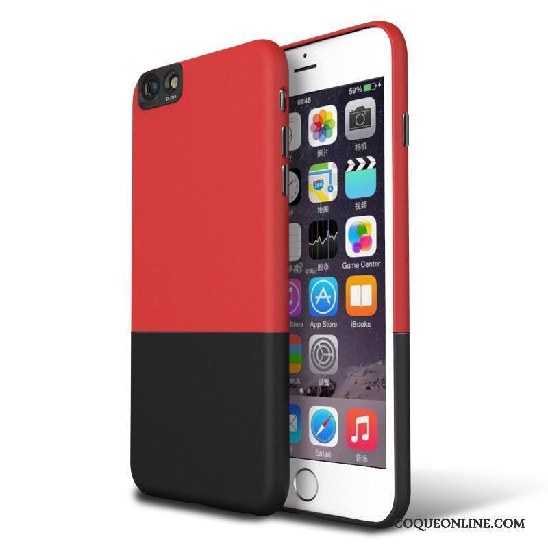 iPhone 6/6s Coque De Téléphone Difficile Tout Compris Incassable Étui Rouge Très Mince