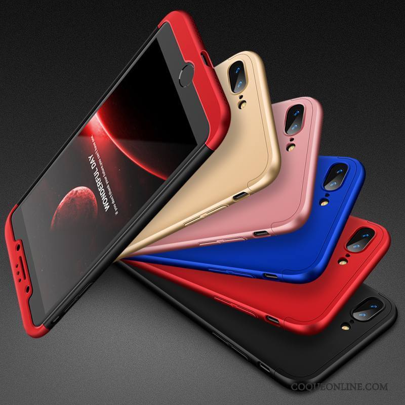 iPhone 6/6s Délavé En Daim Tendance Difficile Rouge Nouveau Incassable Coque De Téléphone