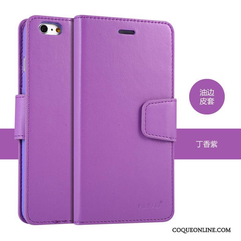 iPhone 6/6s Housse Violet Coque Protection De Téléphone Fluide Doux Silicone